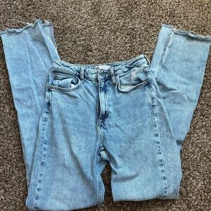 Zara Women's Light Blue Jeans